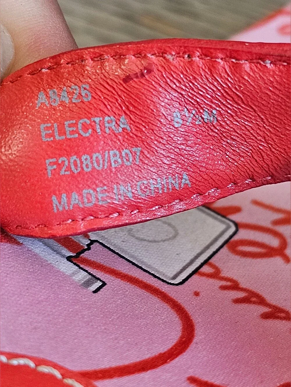 Vintage Coach espadrilles red wedge Y2K  size 8.5